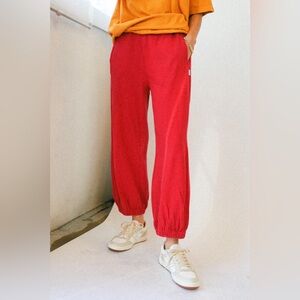 Le Bon Shoppe Crayon Red Balloon Pant